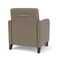Lesro Siena Lounge Reception Guest Chair w/ Front Casters, 27 in W 29.5 in L 32.5 in H SN1101 - alternate 2
